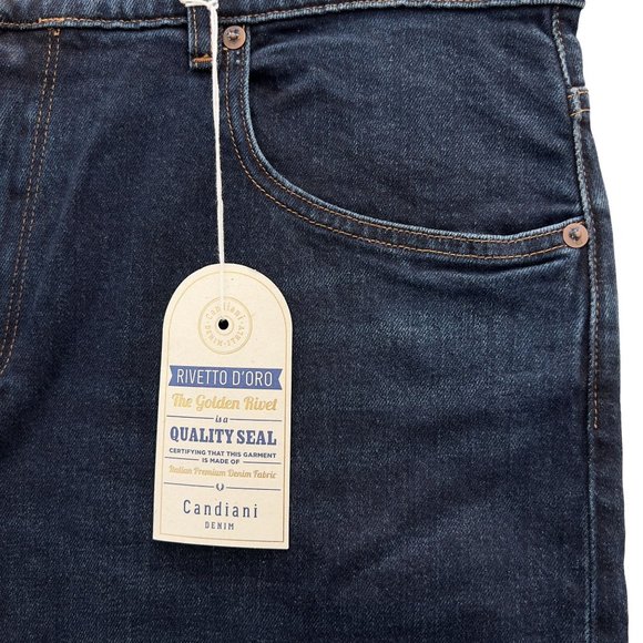 NEW C.O.F. STUDIO Mens M1 Slim True Worn Wash Blue Jeans Size 38 NWT 0042 - Picture 5 of 14